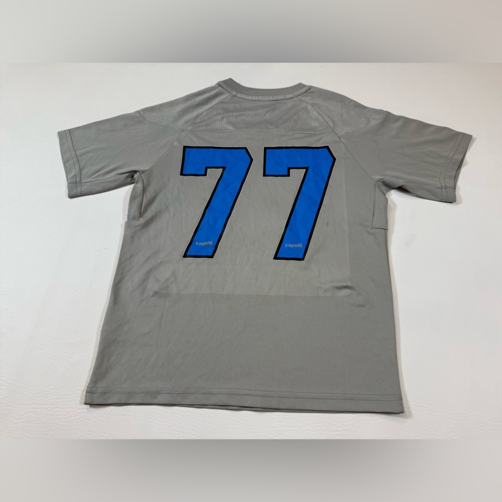Capelli Rush boys small 8 #77 training practice jersey shirt (bin M)